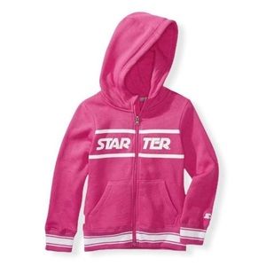 Starter Girls Zip Up Logo Hoodie